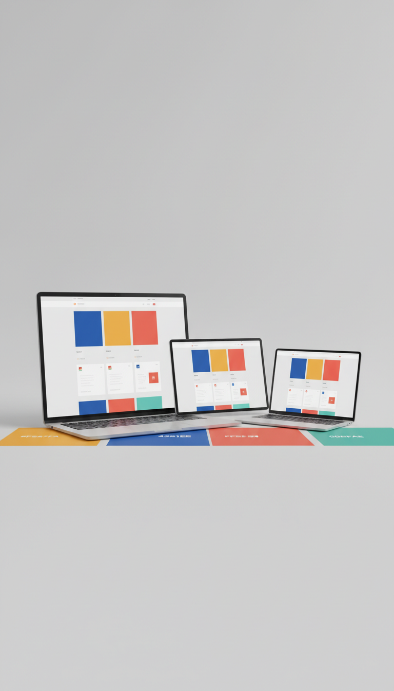 Modern Portfolio Homepage With Gallery