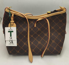 Designer-Inspired Monogram Tote